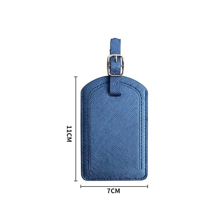 Durable PU Leather Luggage Tag - Secure Your Baggage with Style