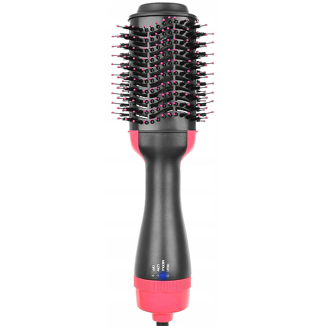 3-in-1 Hair Dryer Brush with Hot Air Comb for Drying, Straightening, and Styling