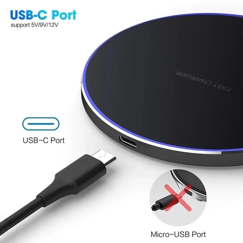 Ultra-Fast 100W Universal Wireless Charger with Smart Indicator