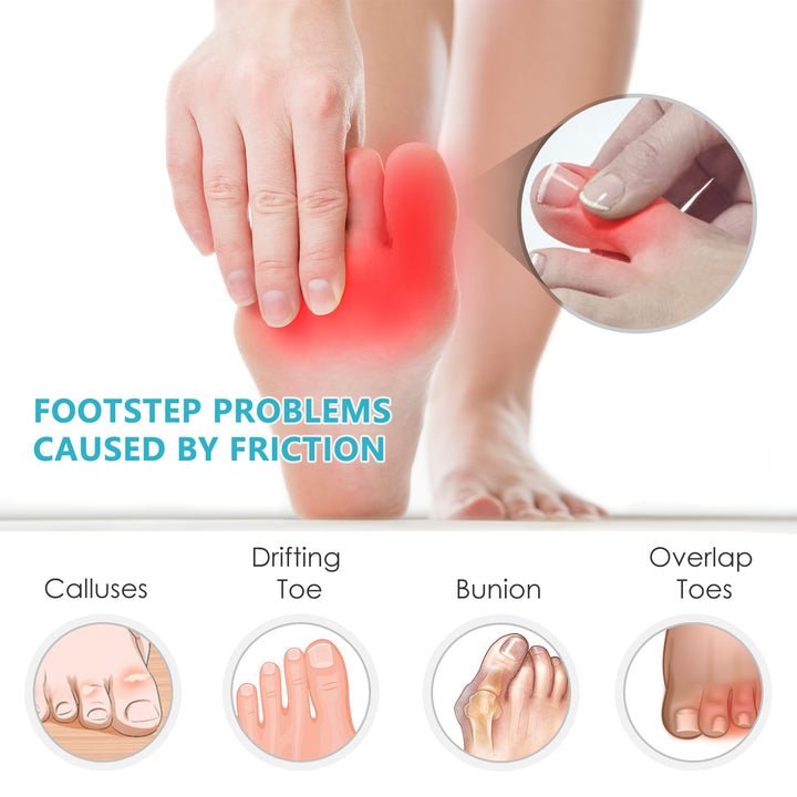 Soft Elastic Silicone Toe Separator