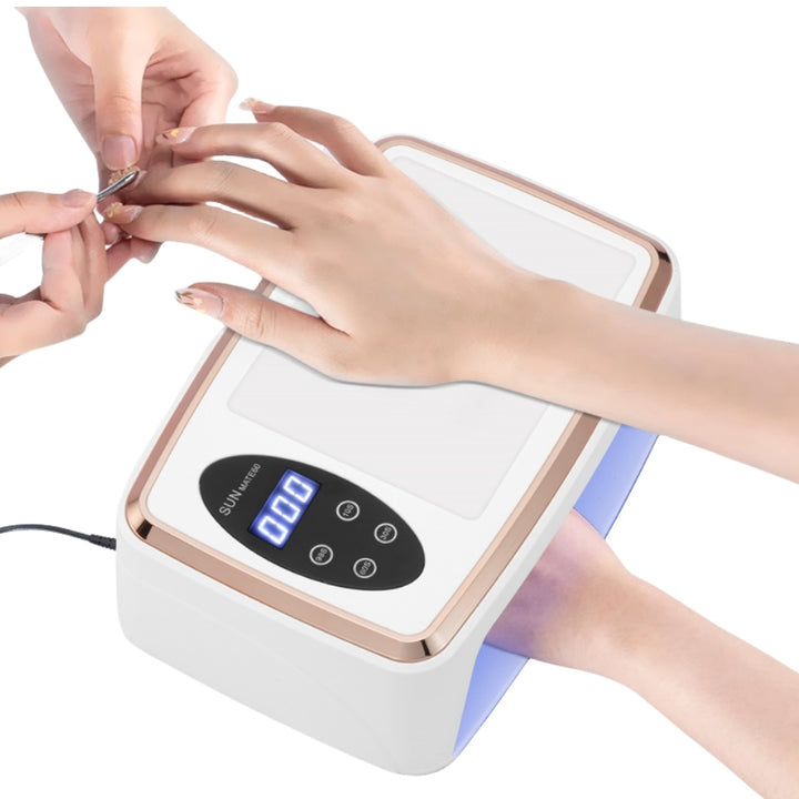 380W Professional Nail Dryer 90 Leds Nail Dryer UV Lamp For Curing All Gel Nail Polish Motion Sensing Manicure Pedicure