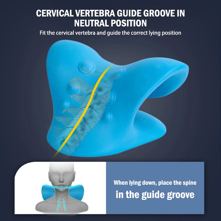 Cervical Comfort Stretcher: Neck Pain Reliever and Posture Enhancer