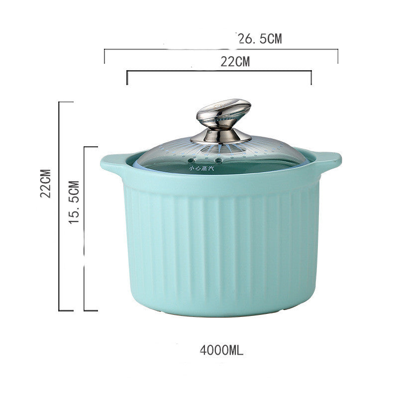 Flame High Temperature Resistant Large Capacity Household Casserole