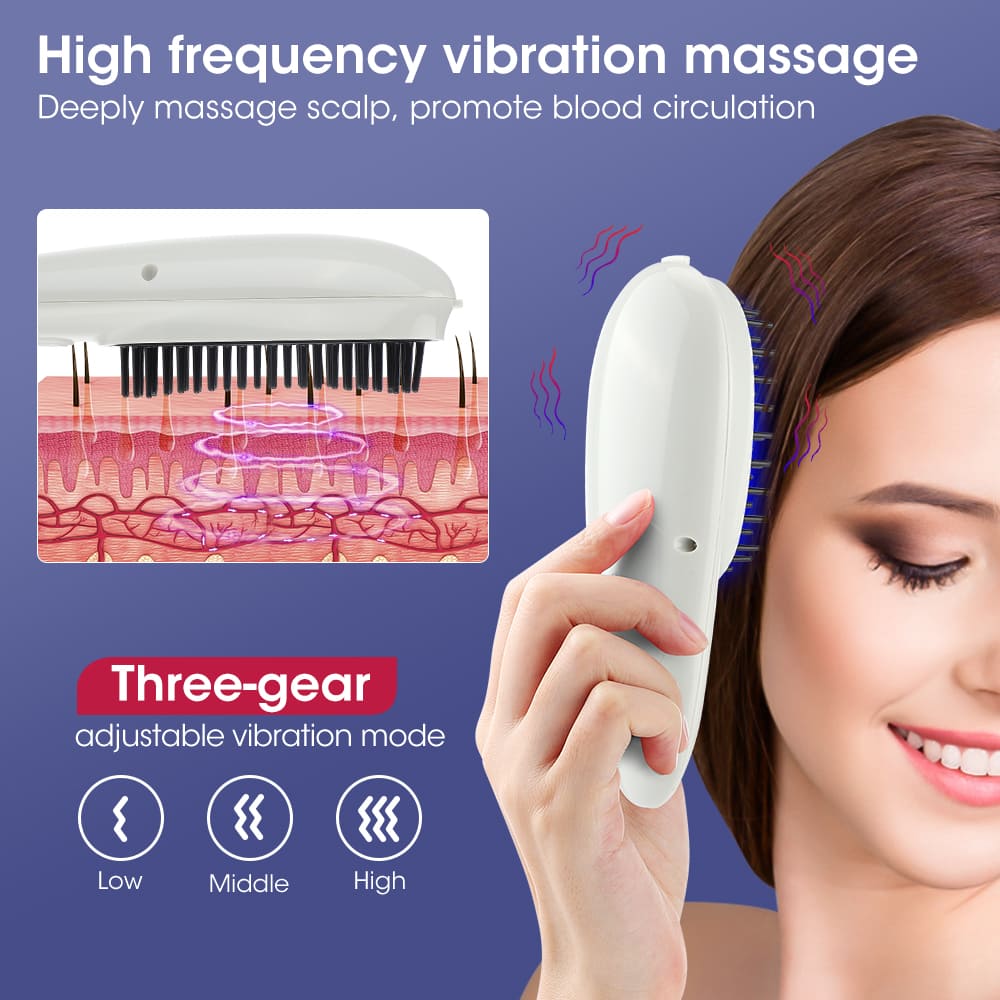 Electric Scalp Massager Comb