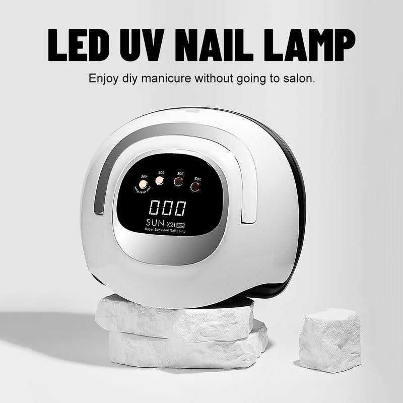 320W High Power UV LED Nail Lamp with 4 Timers & Smart Sensor