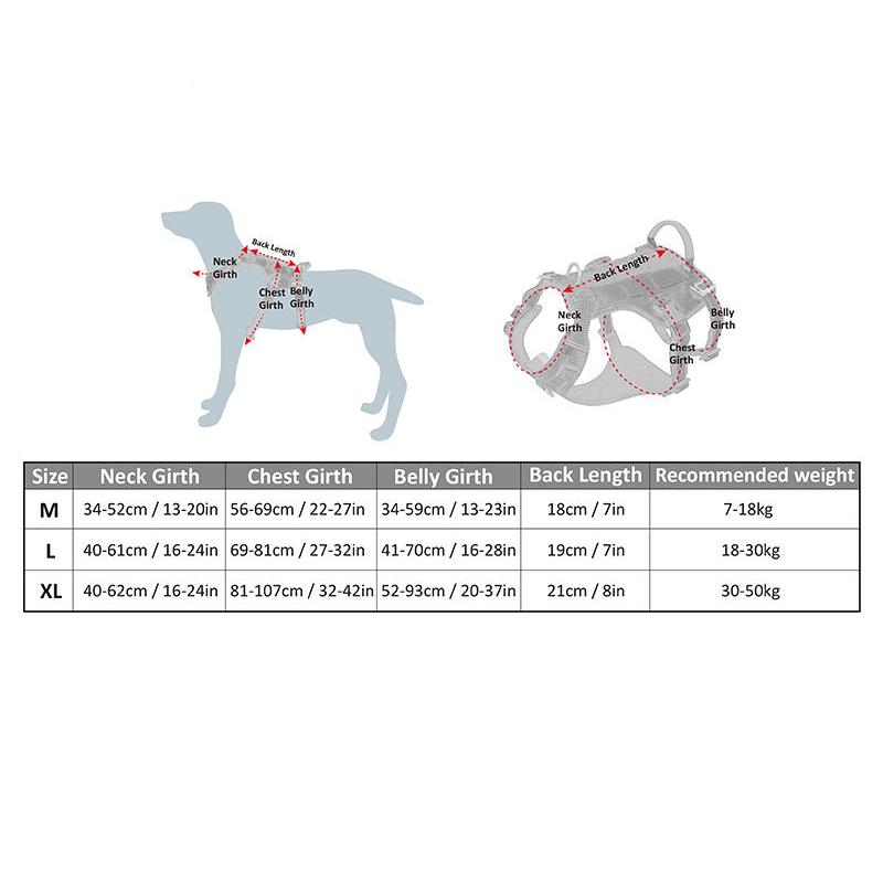 Escape Proof Reflective Dog Harness