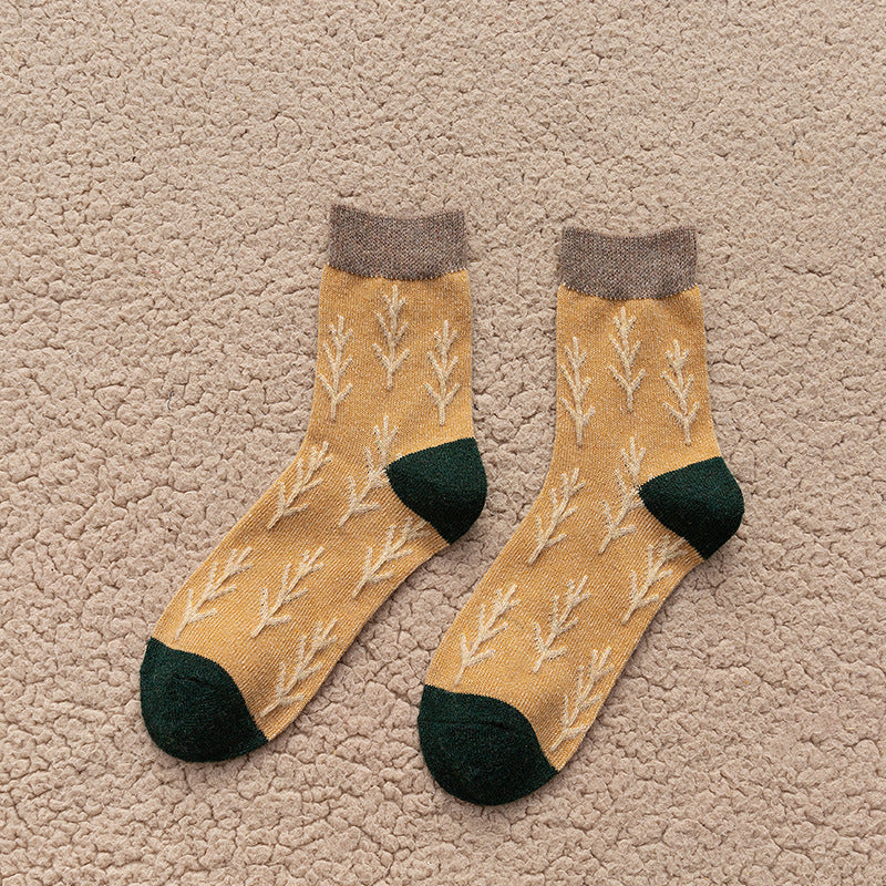 Korean Style Retro Wool Socks