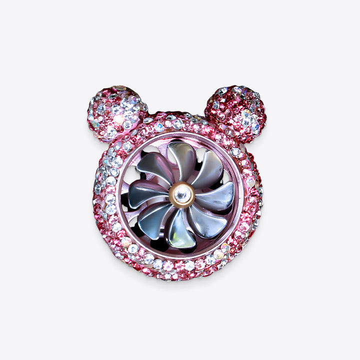 Pink Crystal Bear Air Freshener