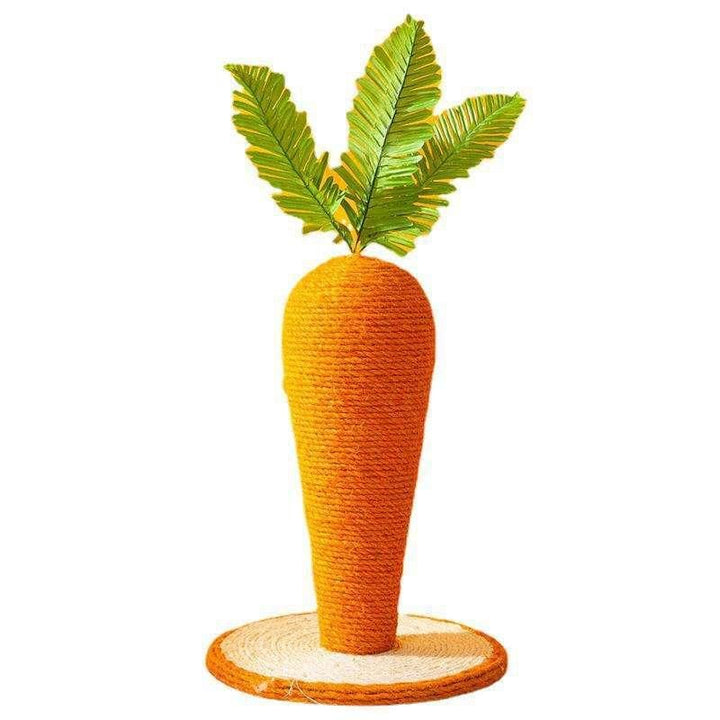 Delightful Carrot Sisal Cat Scratching Post