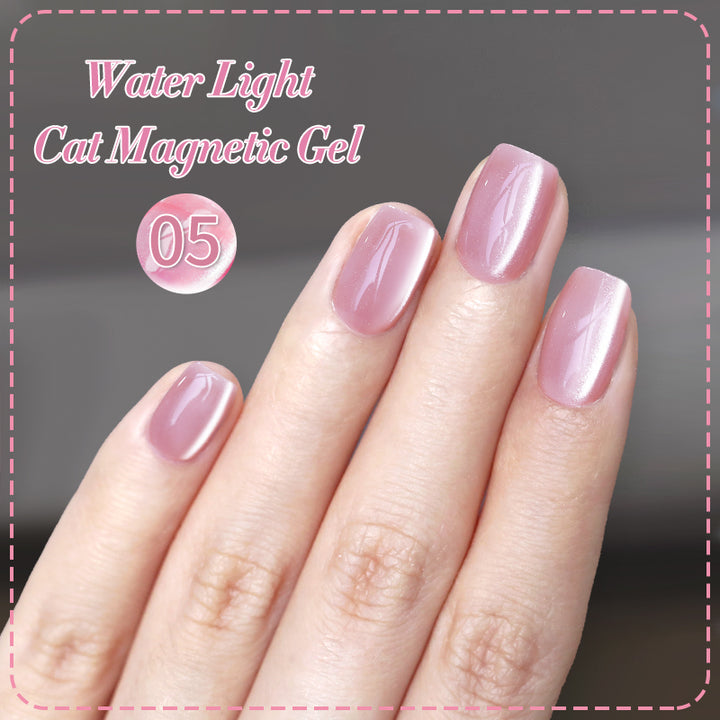 Sparkling Glass Bead Cat Magnetic Gel Nail Polish