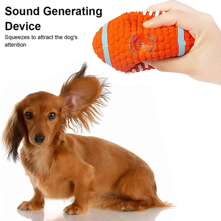 Bite-Resistant Squeaky Chew Toy for Dogs