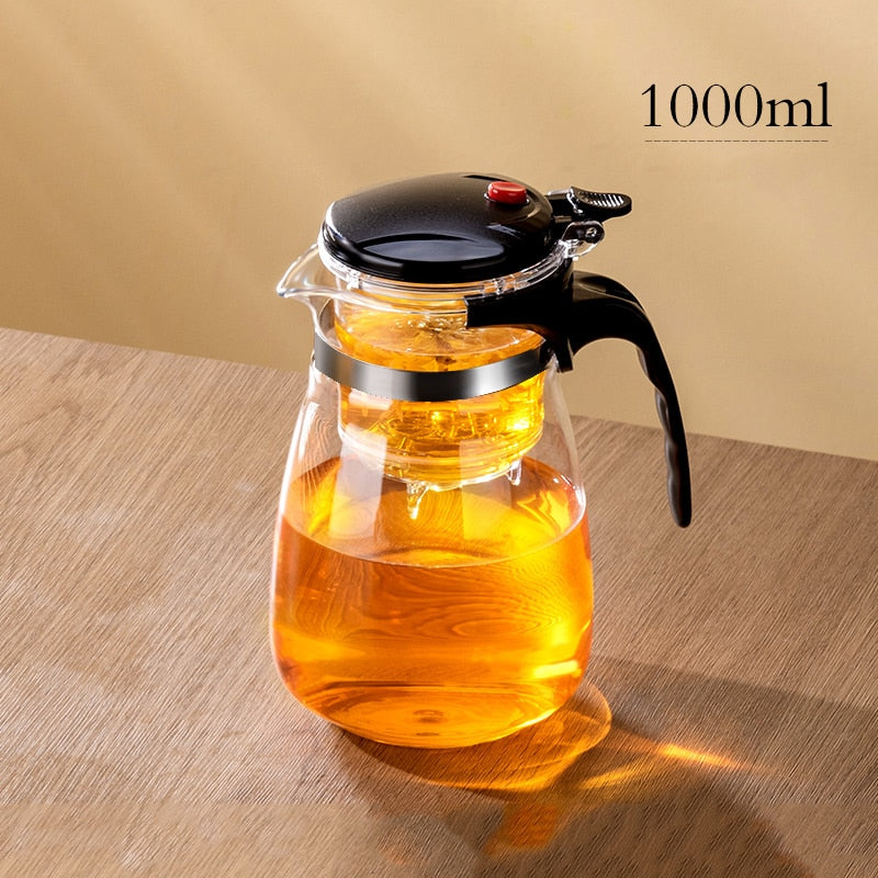 Glass Teapot With Infuser - Perfect for Brewing Your Favorite Tea