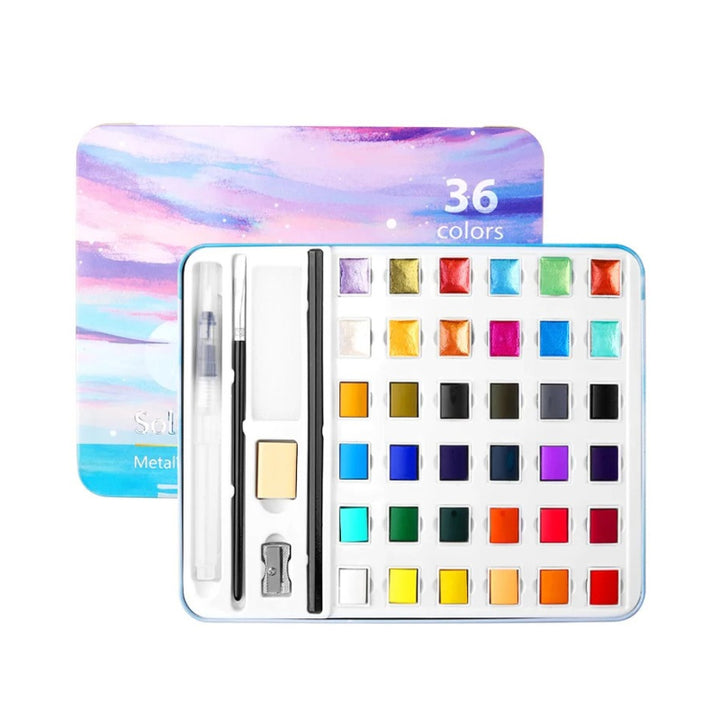 Solid Watercolor Paint Set