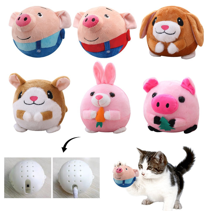 Interactive Bouncing Talking Plush Pet Toy Ball