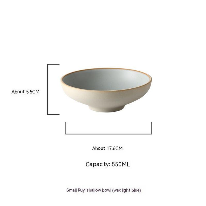 Noodle Bowl Ramen Bowl Fashion Beautiful Ceramic Bowl Restaurant Tableware Set Cross The Bridge Noodle Big Bowl