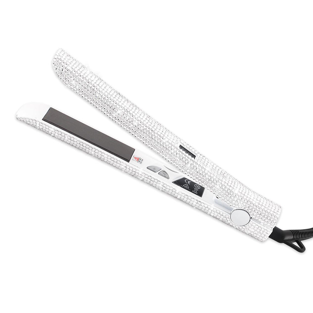 Rhinestone Ceramic Flat Iron