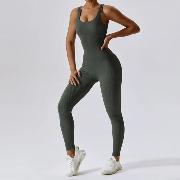 Women's All-Season Yoga Fitness Bodysuit