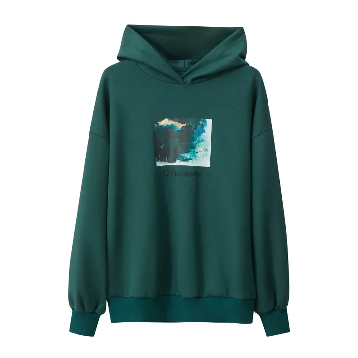 Autumn Casual Hooded Sweatshirt