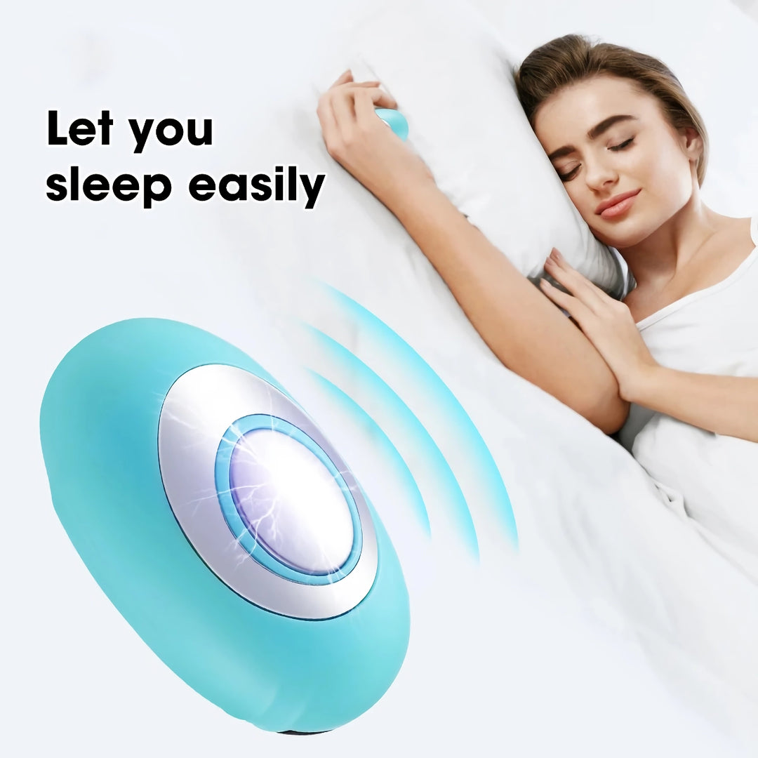 Portable Anti Snoring Device with EMS Pulse Stimulation - Sleep Aid & Snore Guard