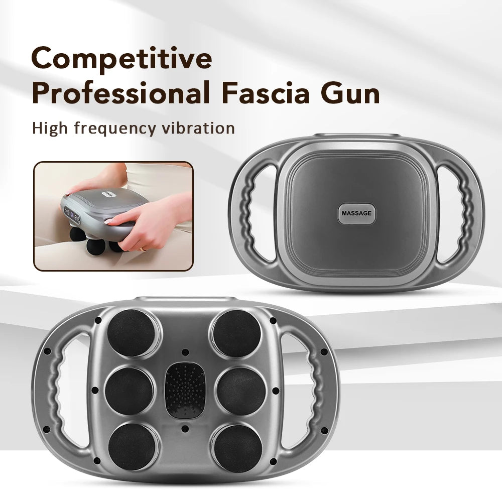 Six-Head Wireless Fascia Gun