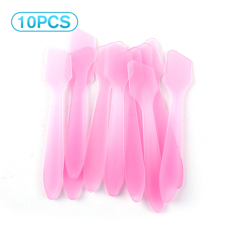 10 Pcs Mini Cosmetic Spatulas for Face Creams and Makeup Masks