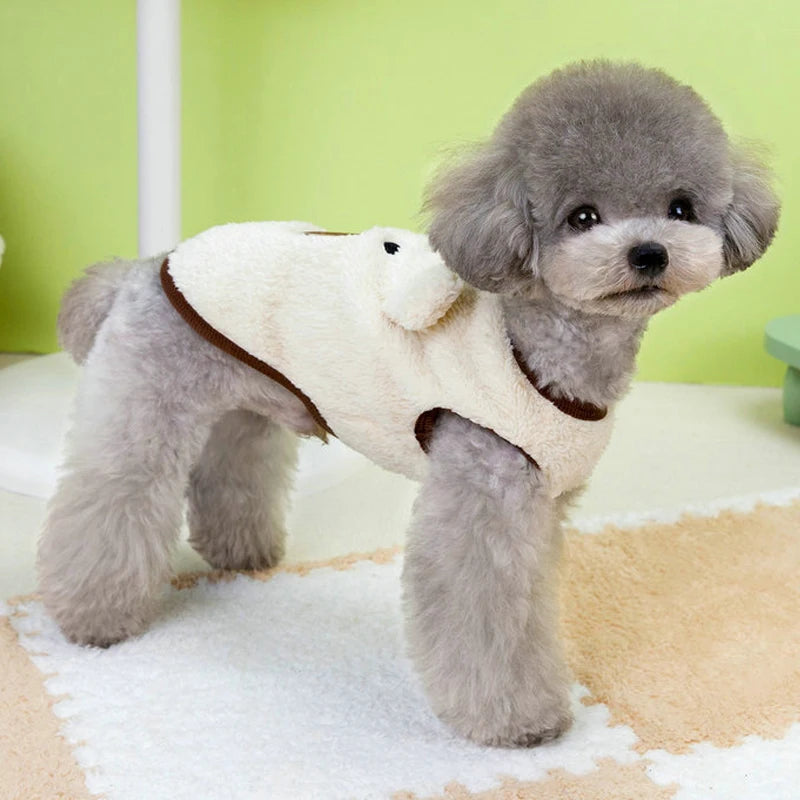 Winter Warm Dog Coat with D-Ring