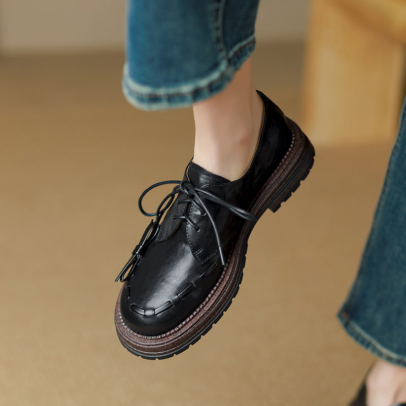 Spring Platform Chunky Sole Casual Shoes for Women