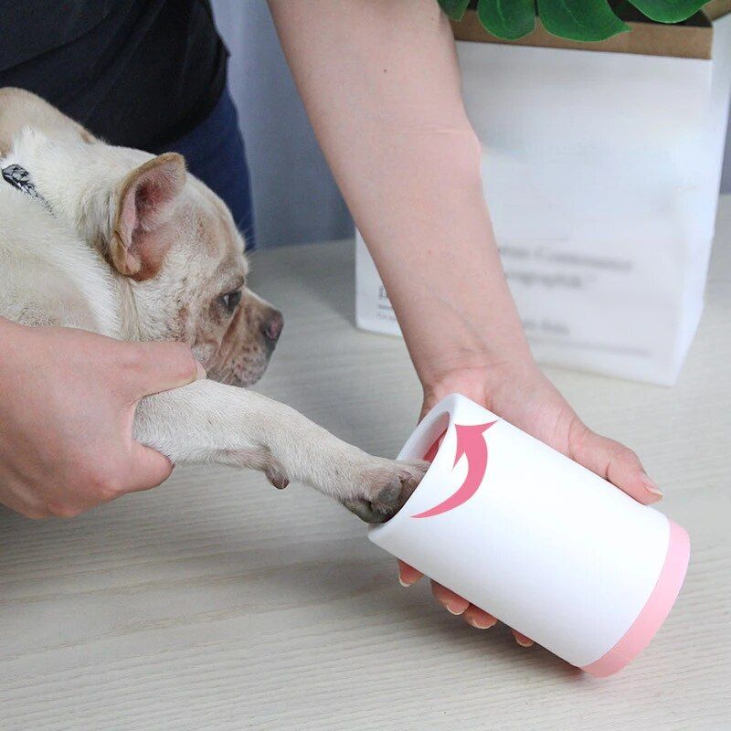 Easy-Clean Pet Paw Washer Cup