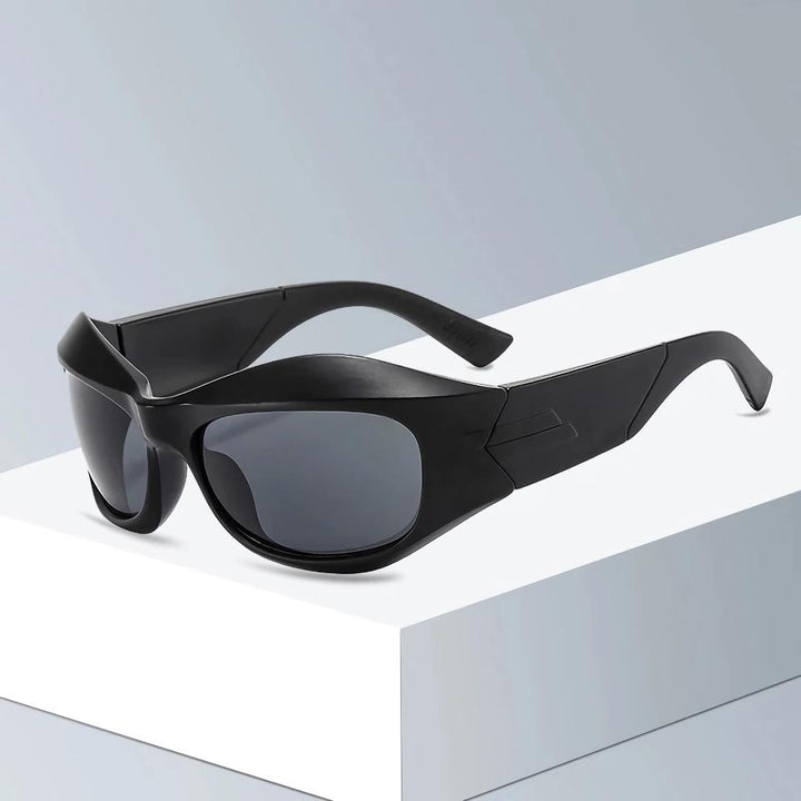 Stylish Oversized Unisex Sports Punk Sunglasses