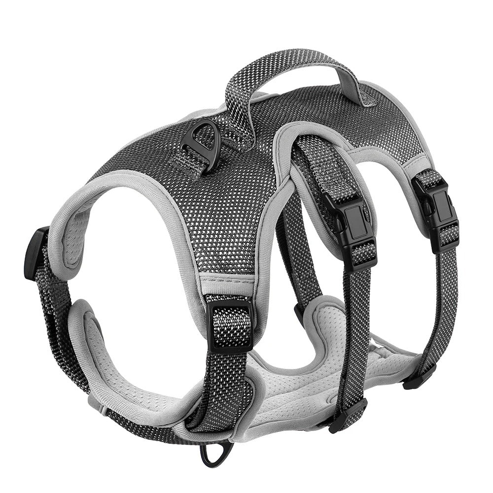 Adjustable Reflective Nylon Dog Harness for Training