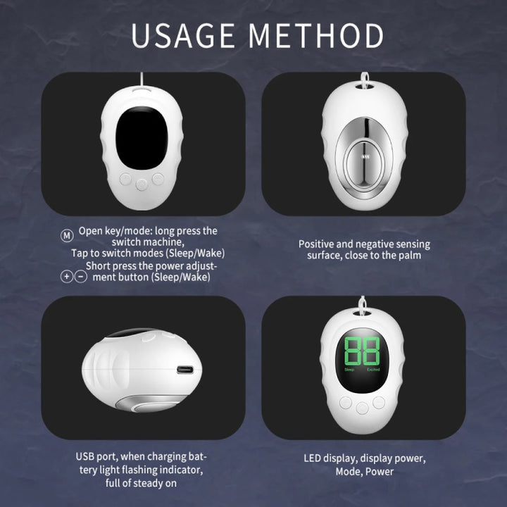 Microcurrent Intelligent Sleep Aid Device for Insomnia and Anxiety Relief