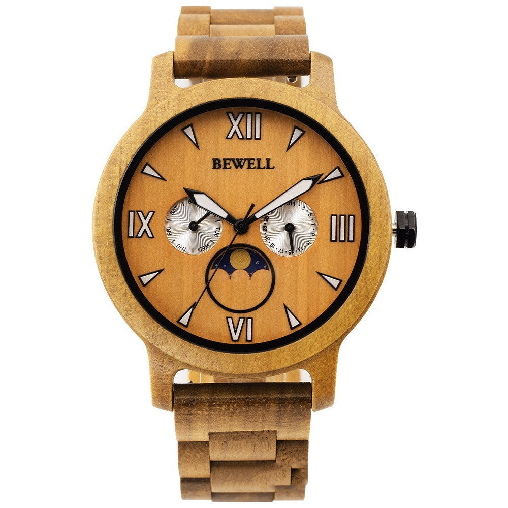 Fashion Sports Quartz Wooden Watch