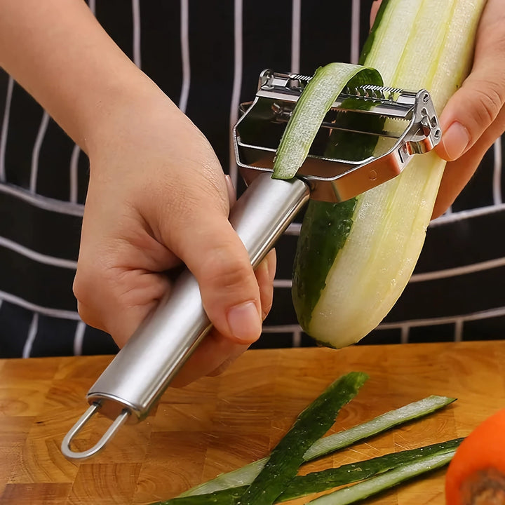 Ultimate 4-in-1 Stainless Steel Vegetable Peeler