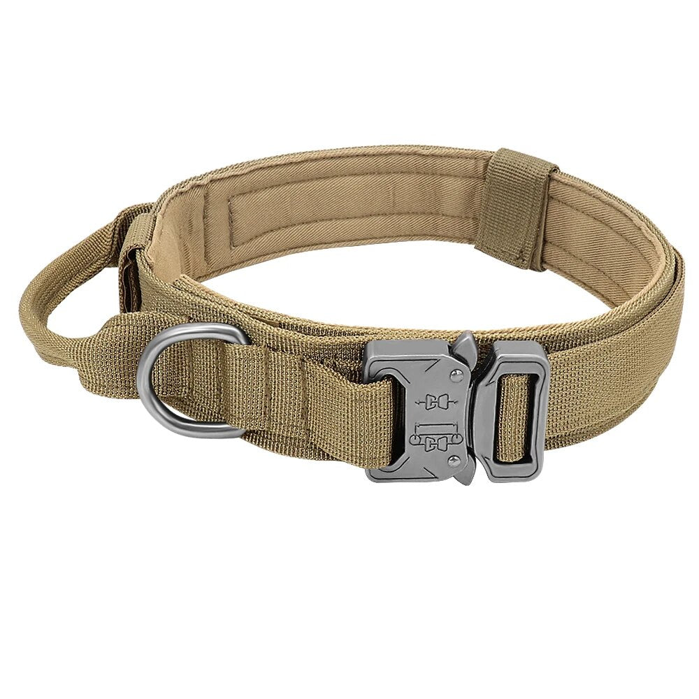 Durable Tactical Dog Harness for Medium and Large Dogs - Waterproof Nylon, Molle-Ready, No-Pull Design