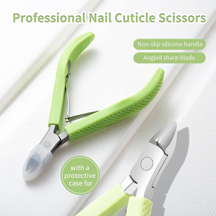 Precision Stainless Steel Cuticle Scissors