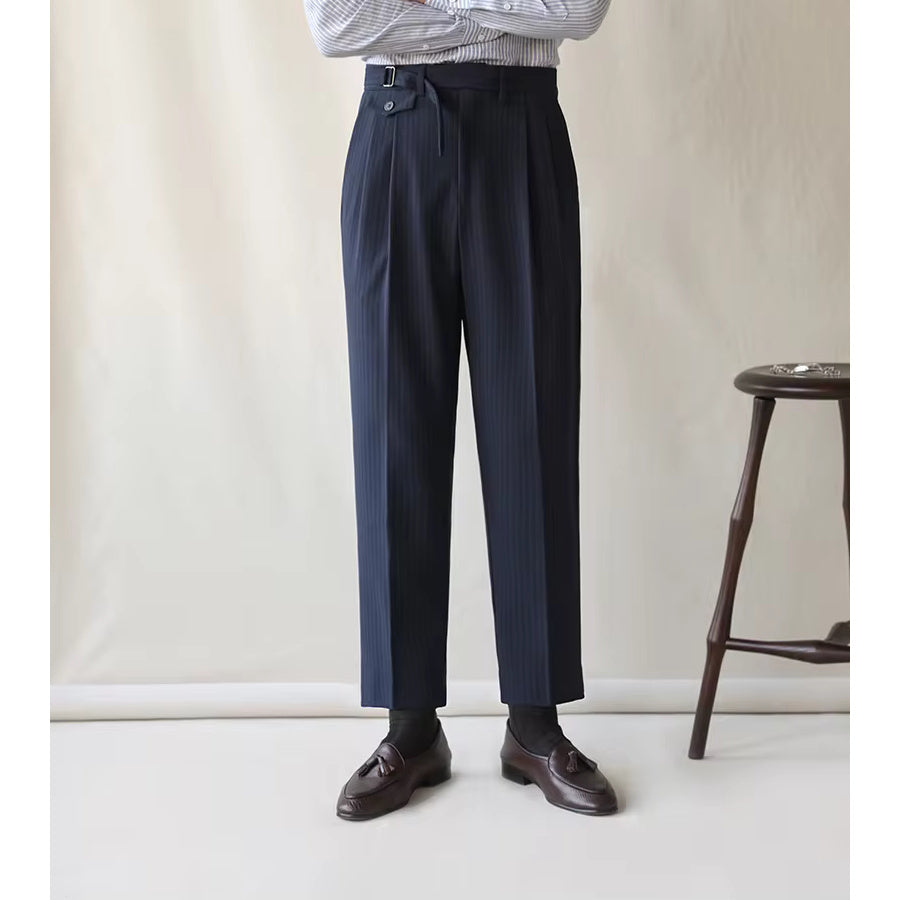 Luxury High Waist Casual Pants for Men