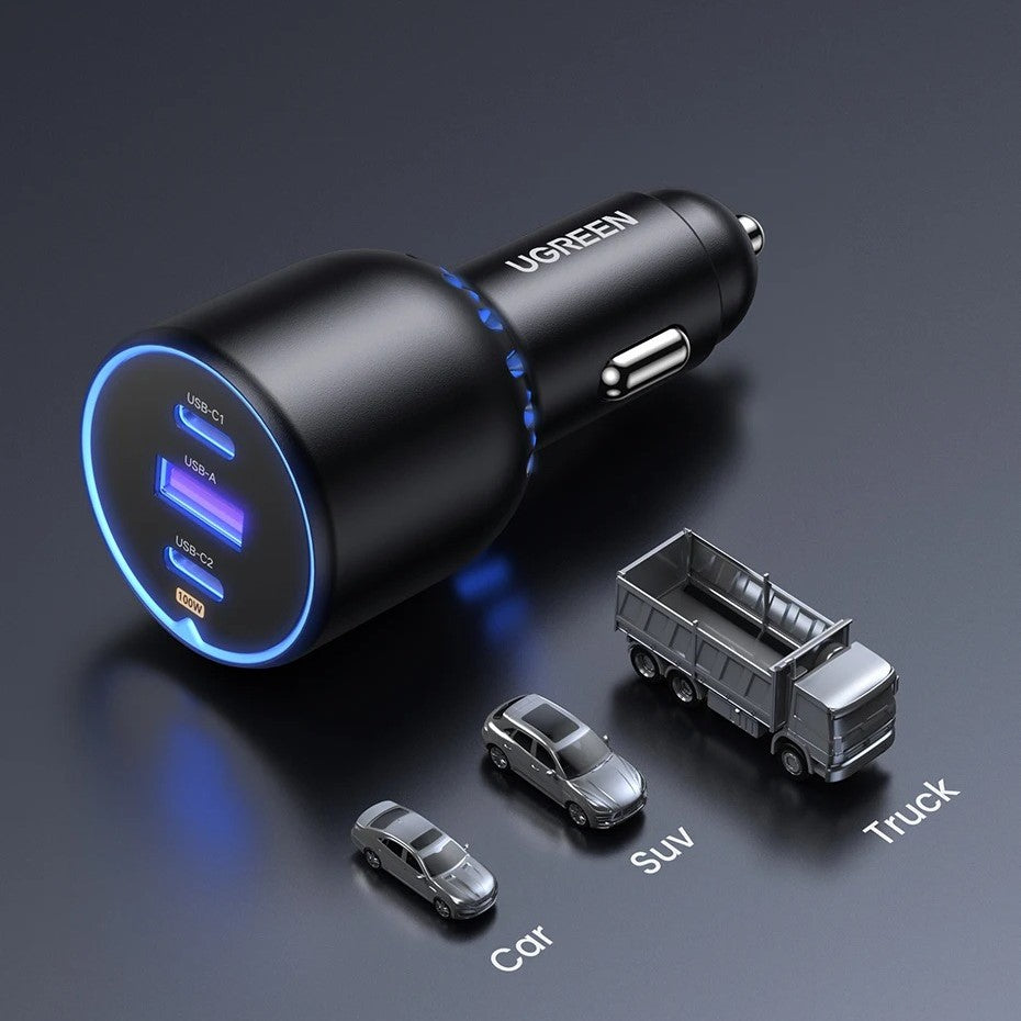 130W USB-C Car Charger for Fast and Efficient Charging