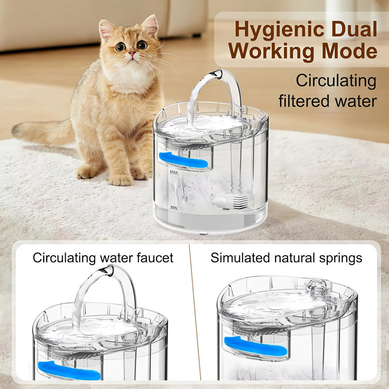 2L Automatic Sensor Cat Water Fountain