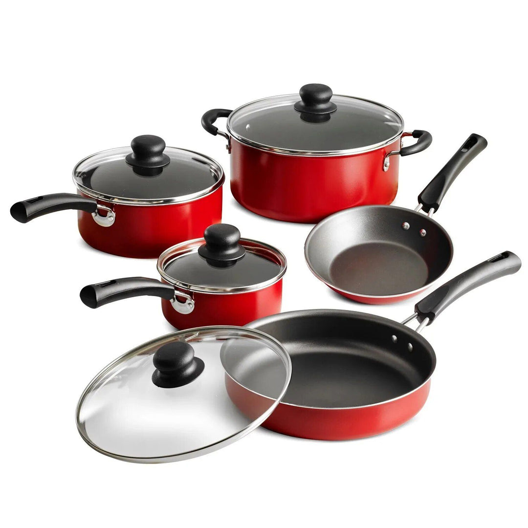 9-Piece Non-stick Cookware Set for Everyday Cooking