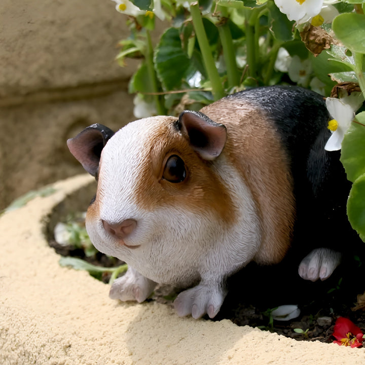 Guinea Pig Resin Statue