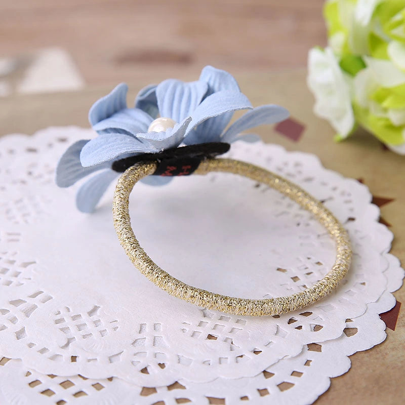 Fashion Floral Elastic Hair Rope