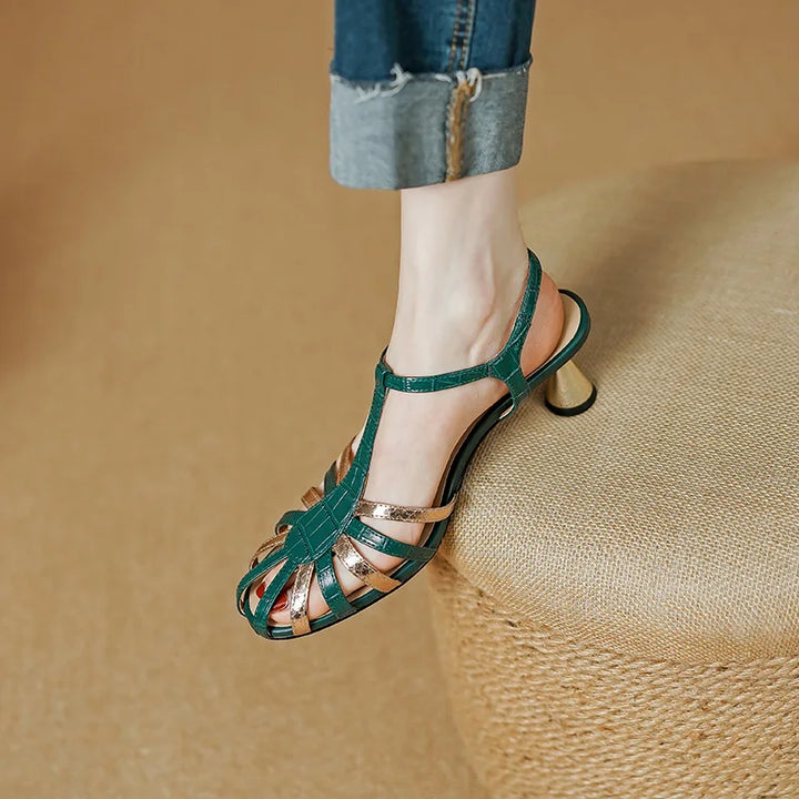 Chic Thin High Heels Sandals