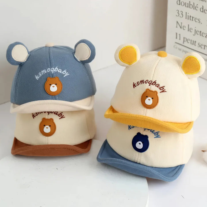 Cute Bear-Ear Baby Hat