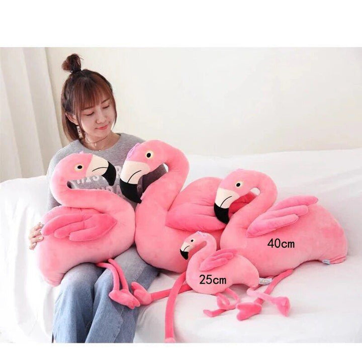 Soft Plush Flamingo Toy - Adorable Stuffed Bird for Kids and Weddings