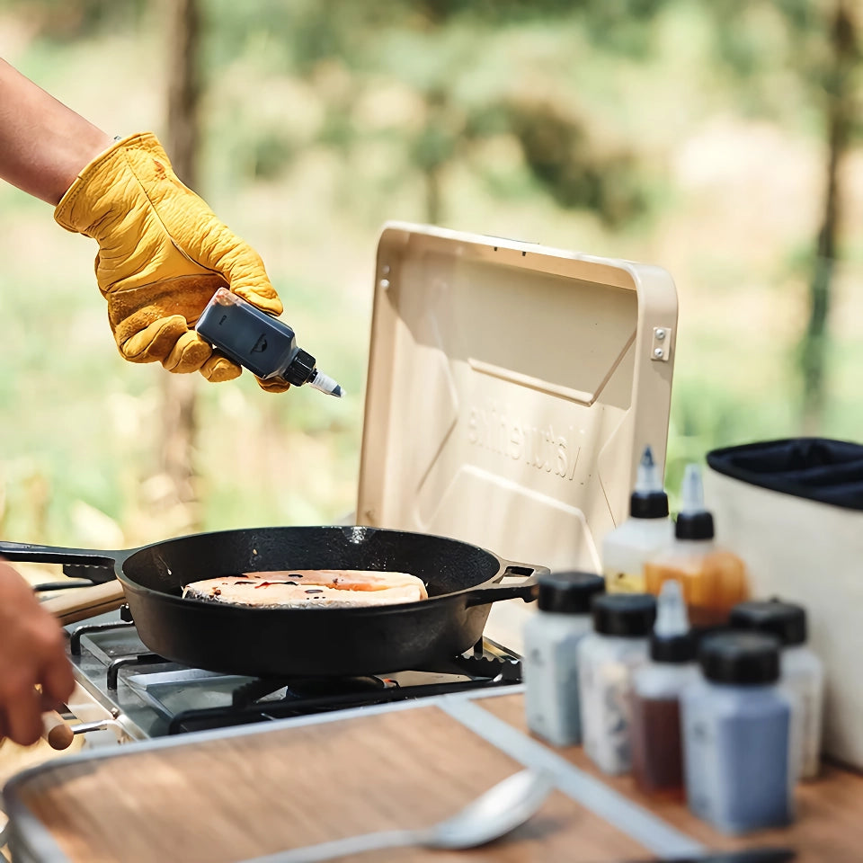 Outdoor Picnic Camping Portable Seasoning Jar Set