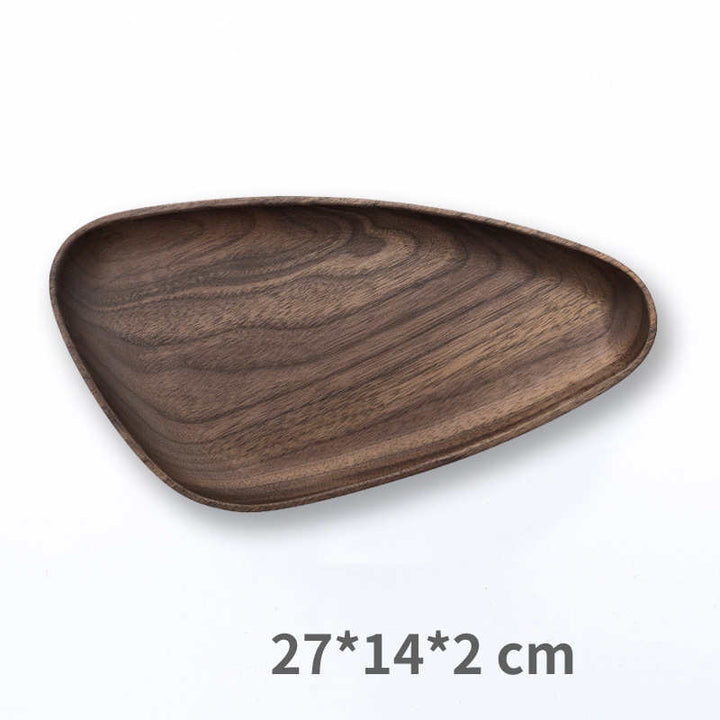 Black Walnut Dried Fruit Plate Dim Sum Dinner Shaped