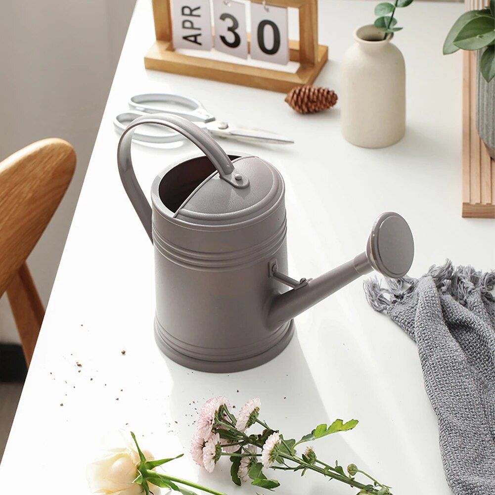 Efficient 2L Long-Spout Watering Can for Indoor and Outdoor Plants