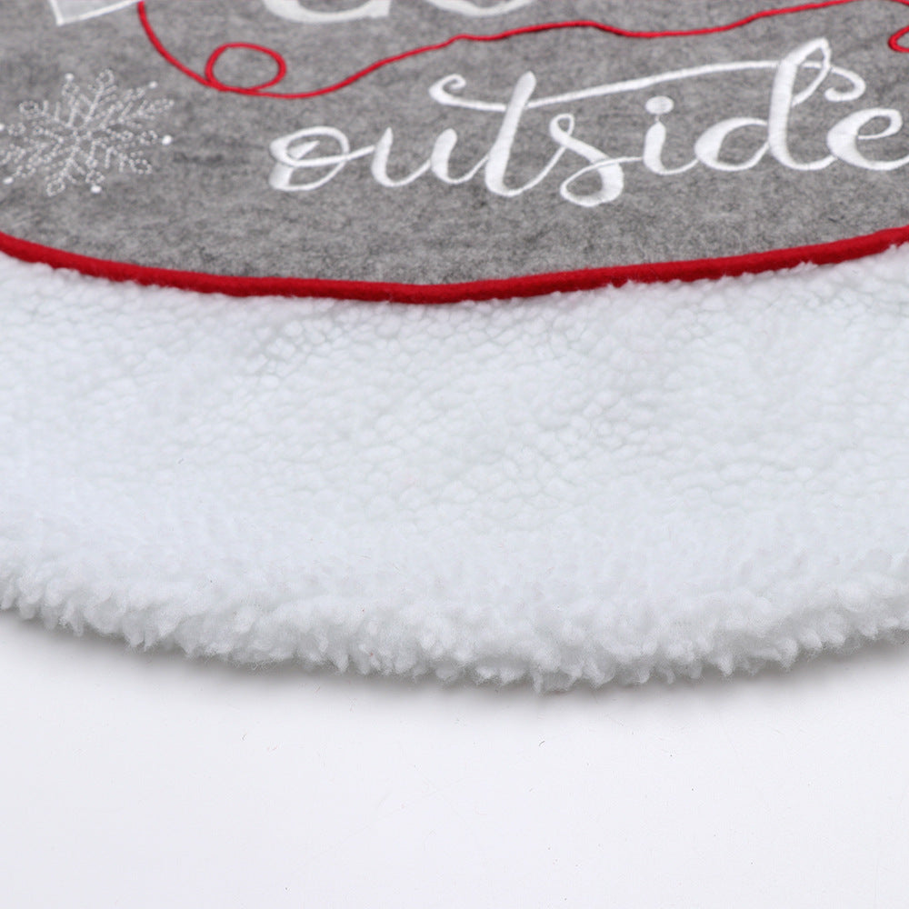 Christmas Fashion Simple Decoration Tree Skirt