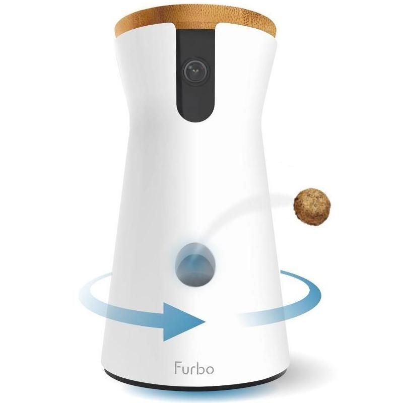 360° View HD Pet Camera with Treat Tossing and Barking Alerts - Perfect for Dog Monitoring