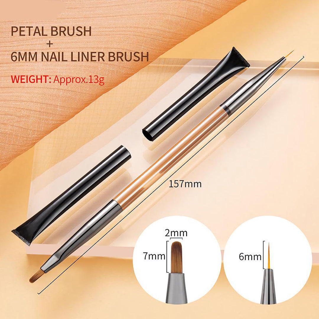 Double Head Nail Art Brush